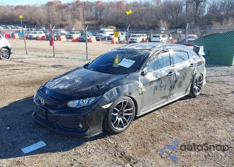 2018 Honda Civic Sport from USA, damaged, VIN SHHFK7H41JU213951